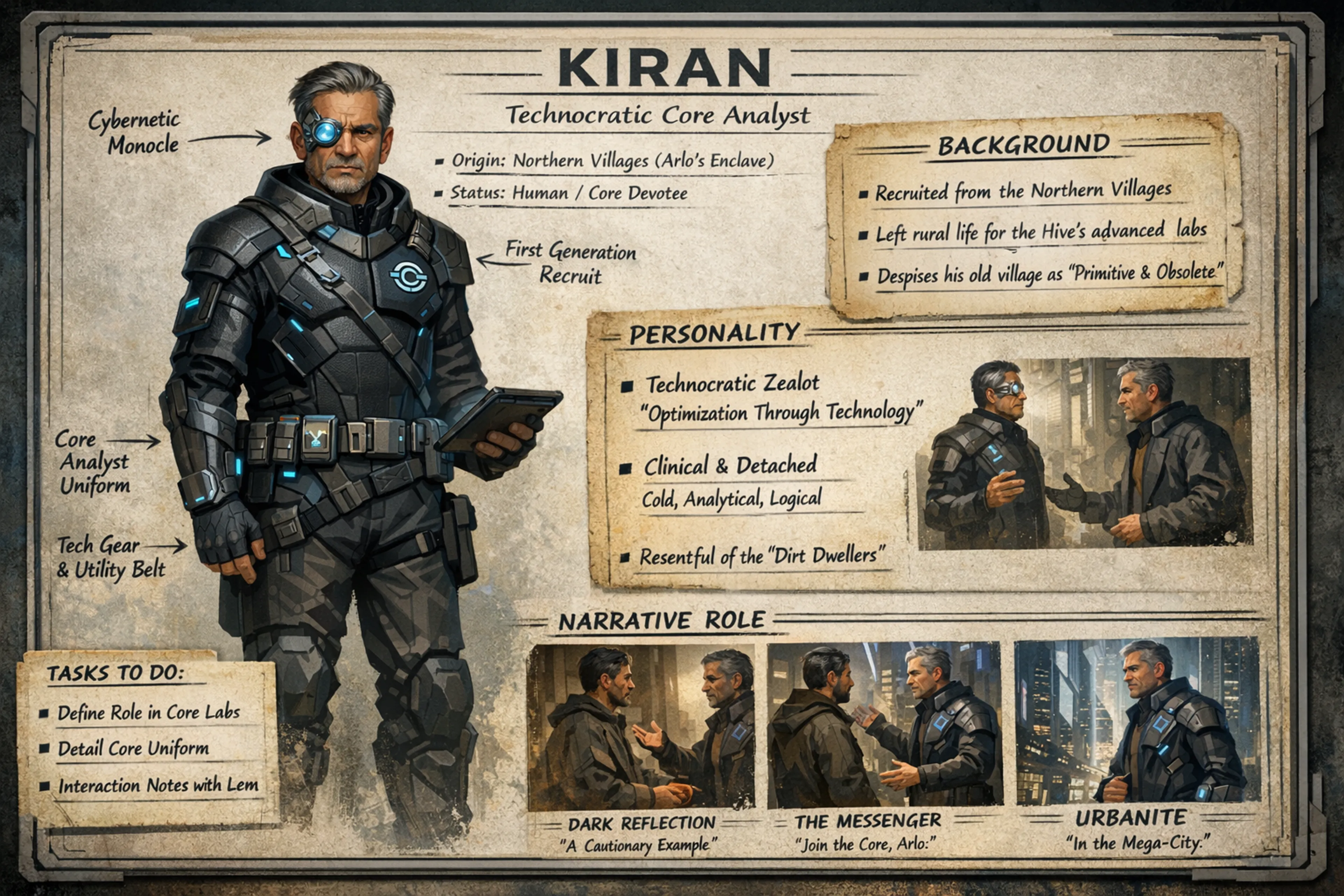 Kiran at the Hive Terminal