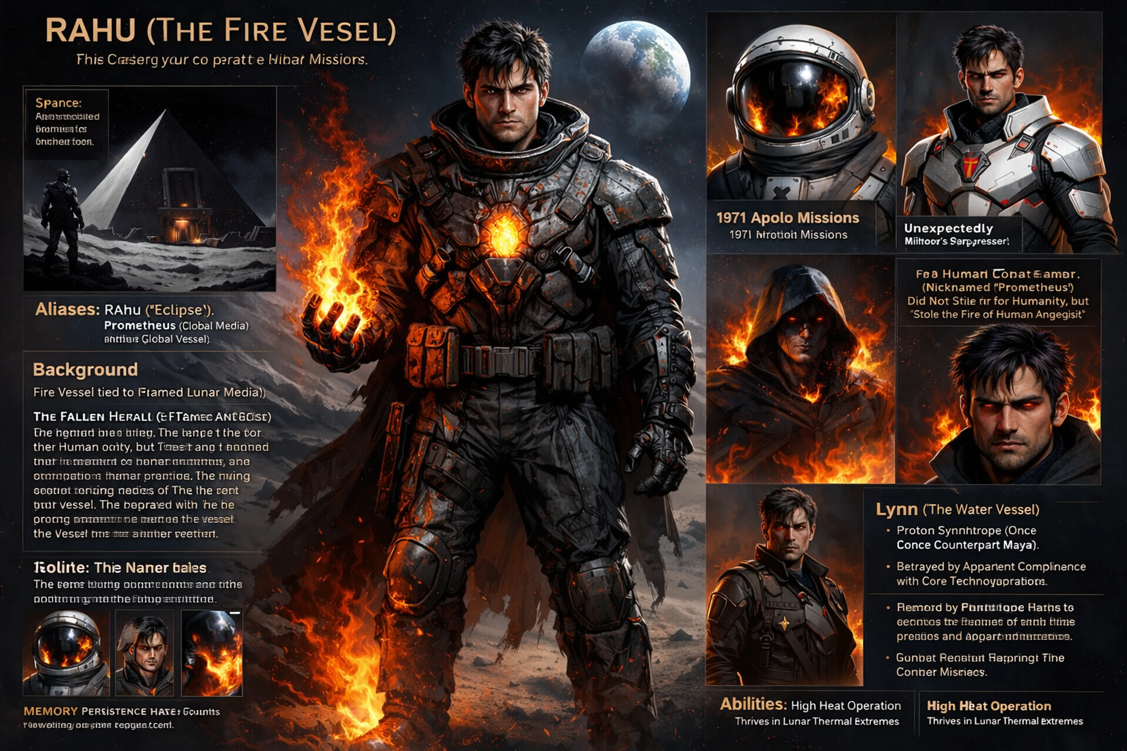 Rahu - Fire Vessel (Landscape 4)