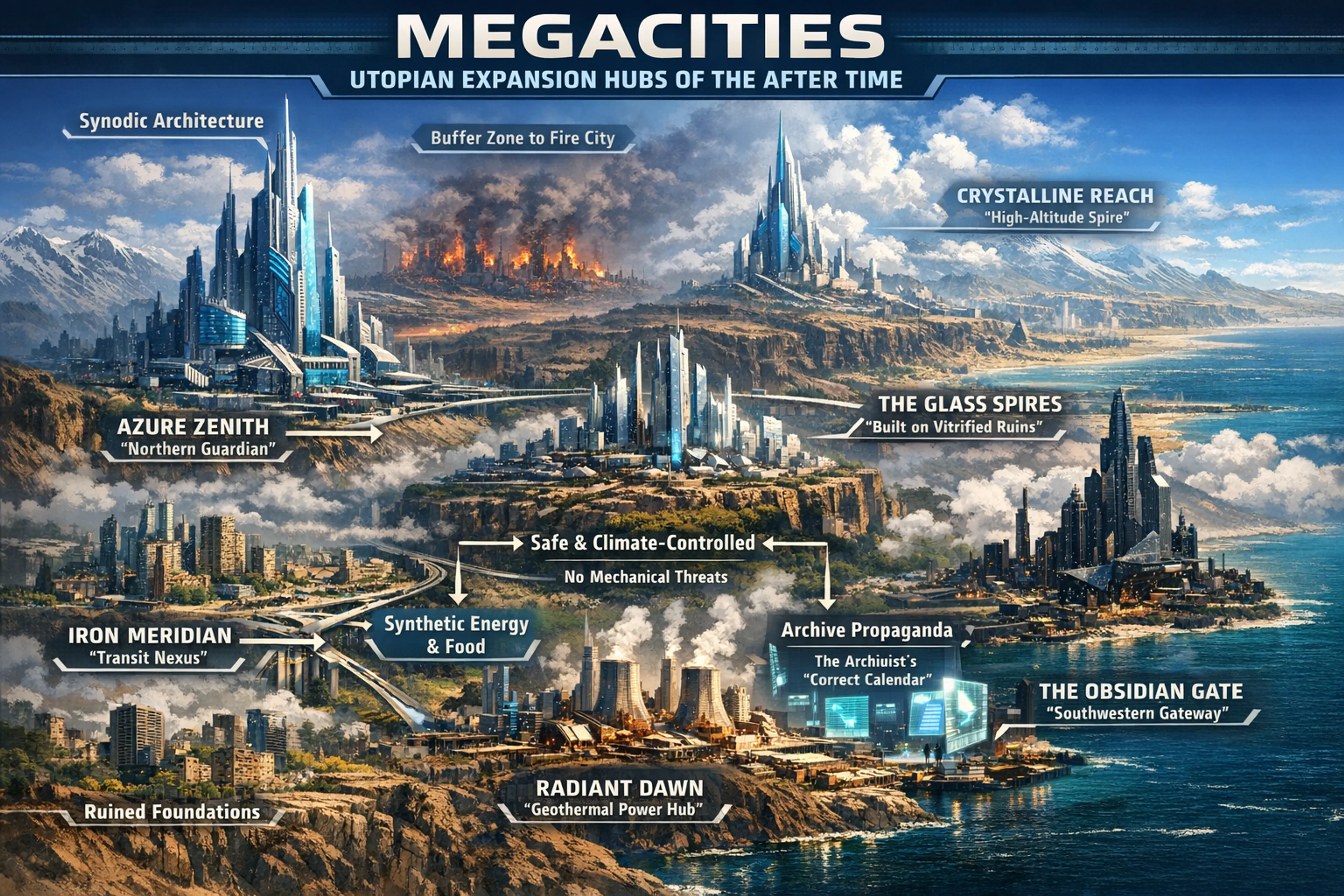 Megacities - Aerial View