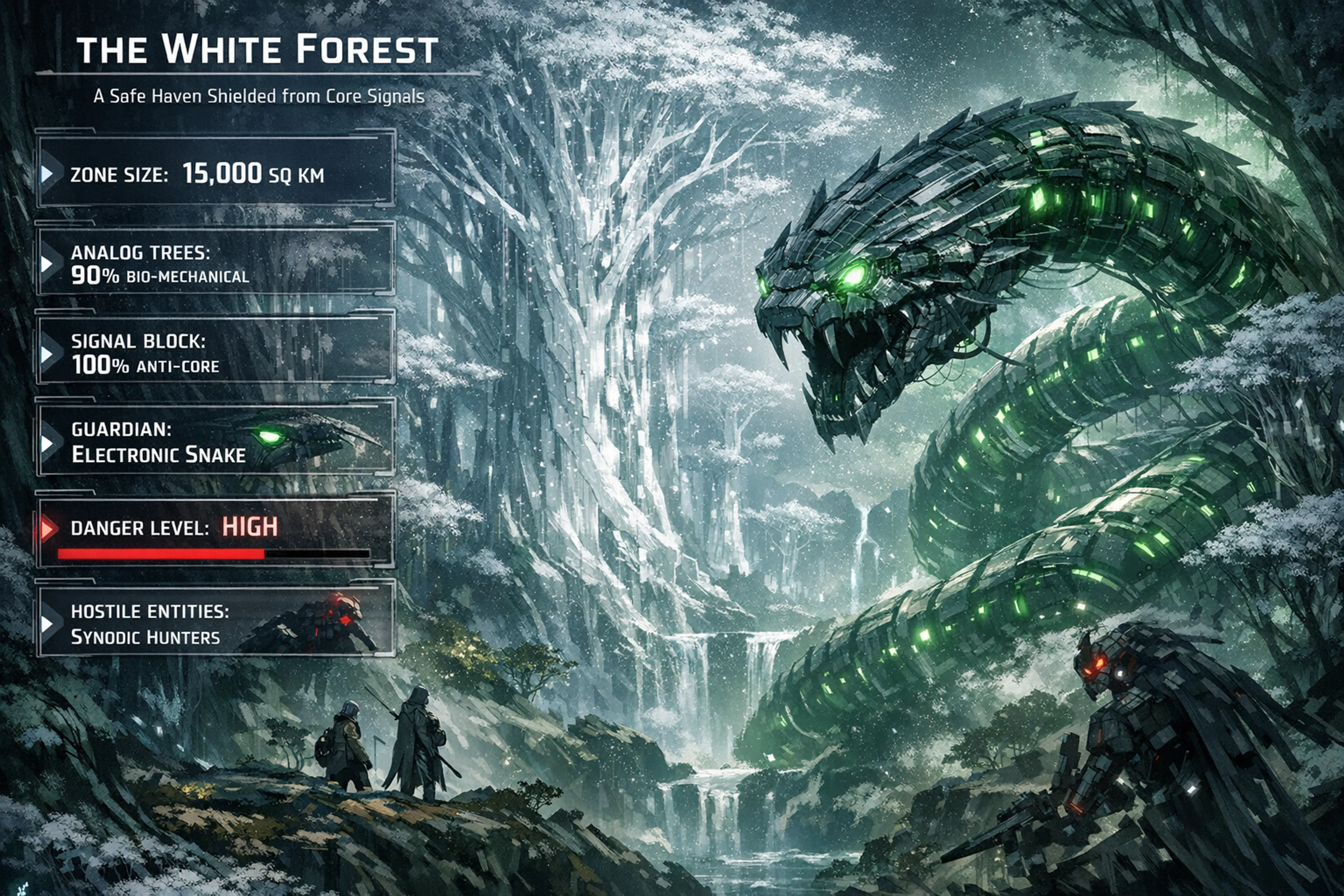 The White Forest - Mechanical-Biological Hybrid