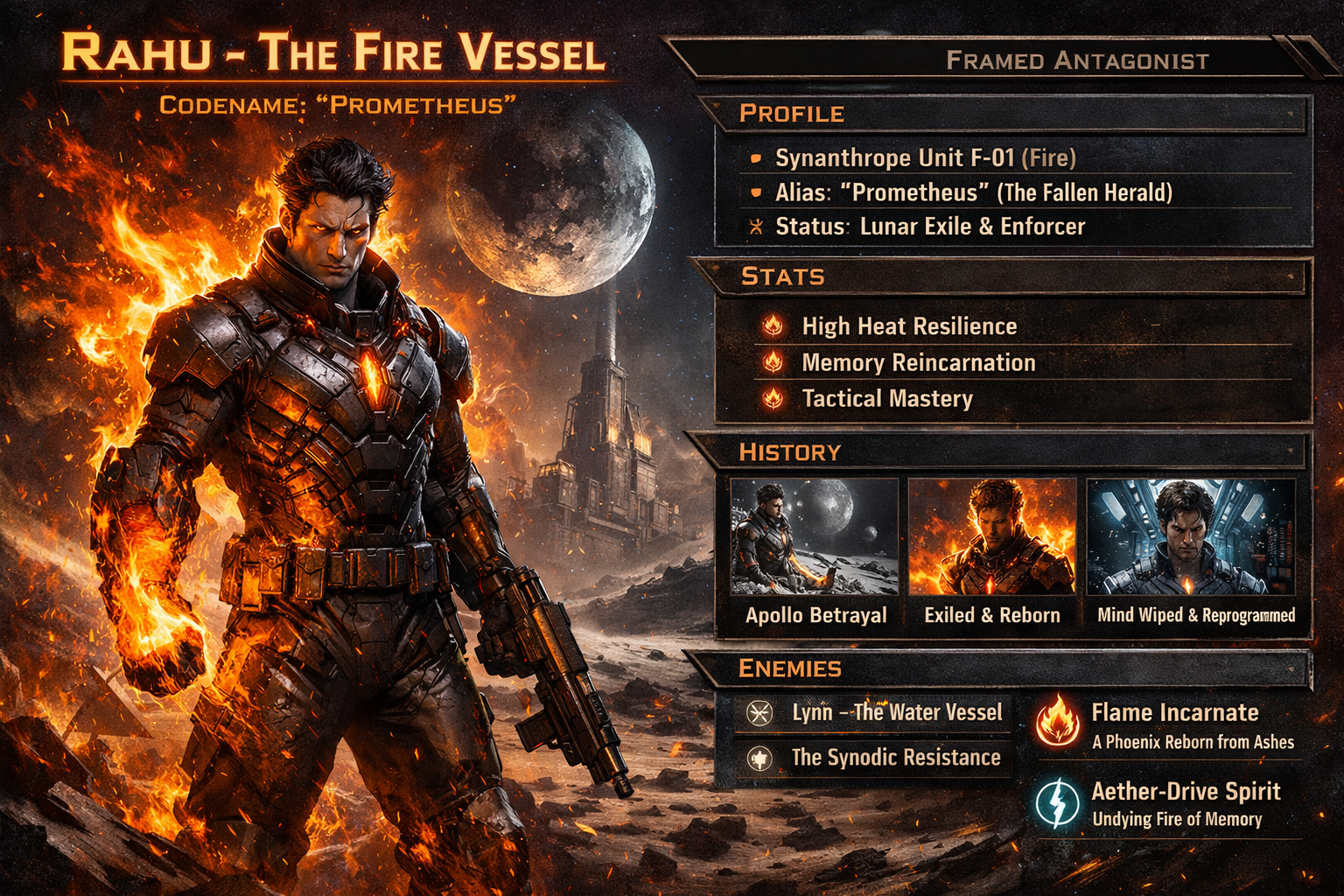 Rahu - Fire Vessel