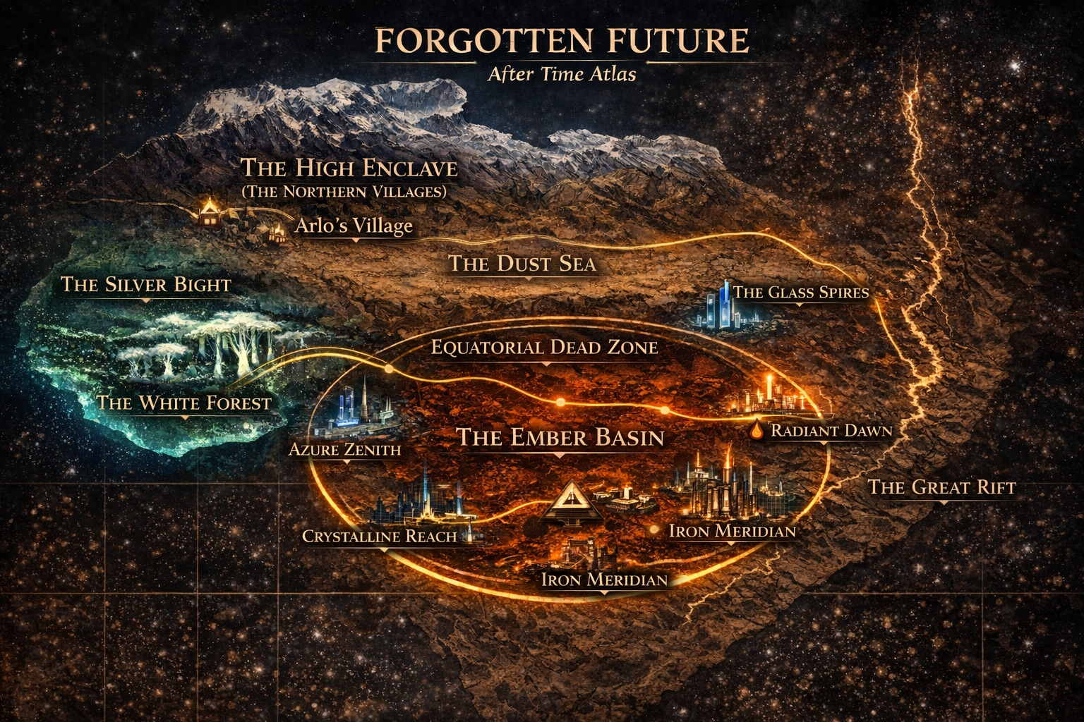 Global Map of the After Time